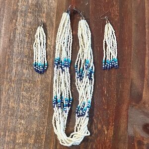 Necklace and Earrings